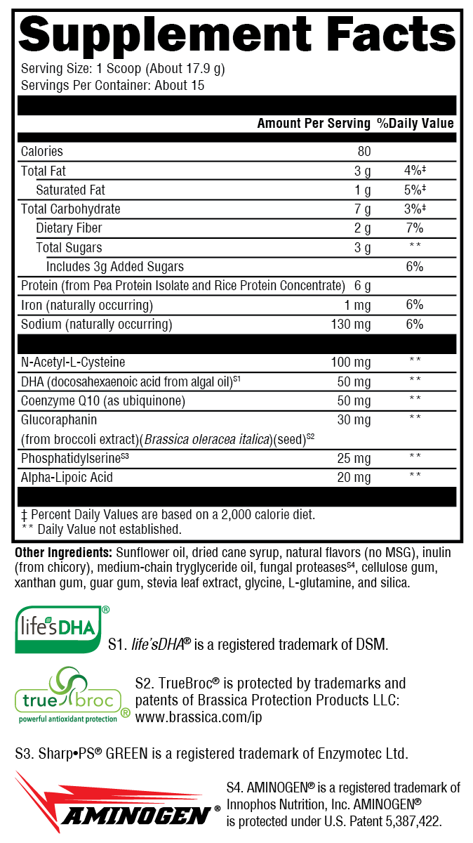 BrainSustain™ for Kids Vanilla Delight 15 Servings