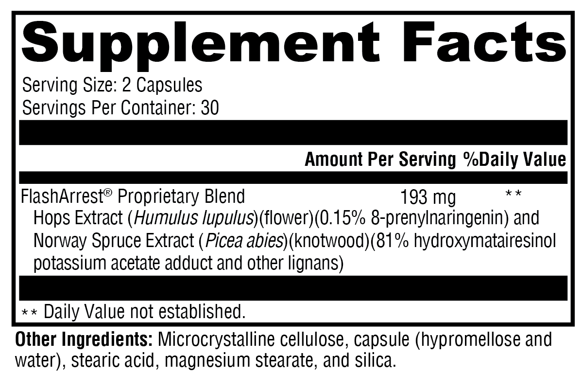 FlashArrest® 60 Capsules