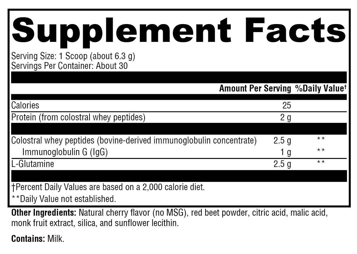 GI Protect™ Cherry Sugar- & Stevia-Free 30 Servings