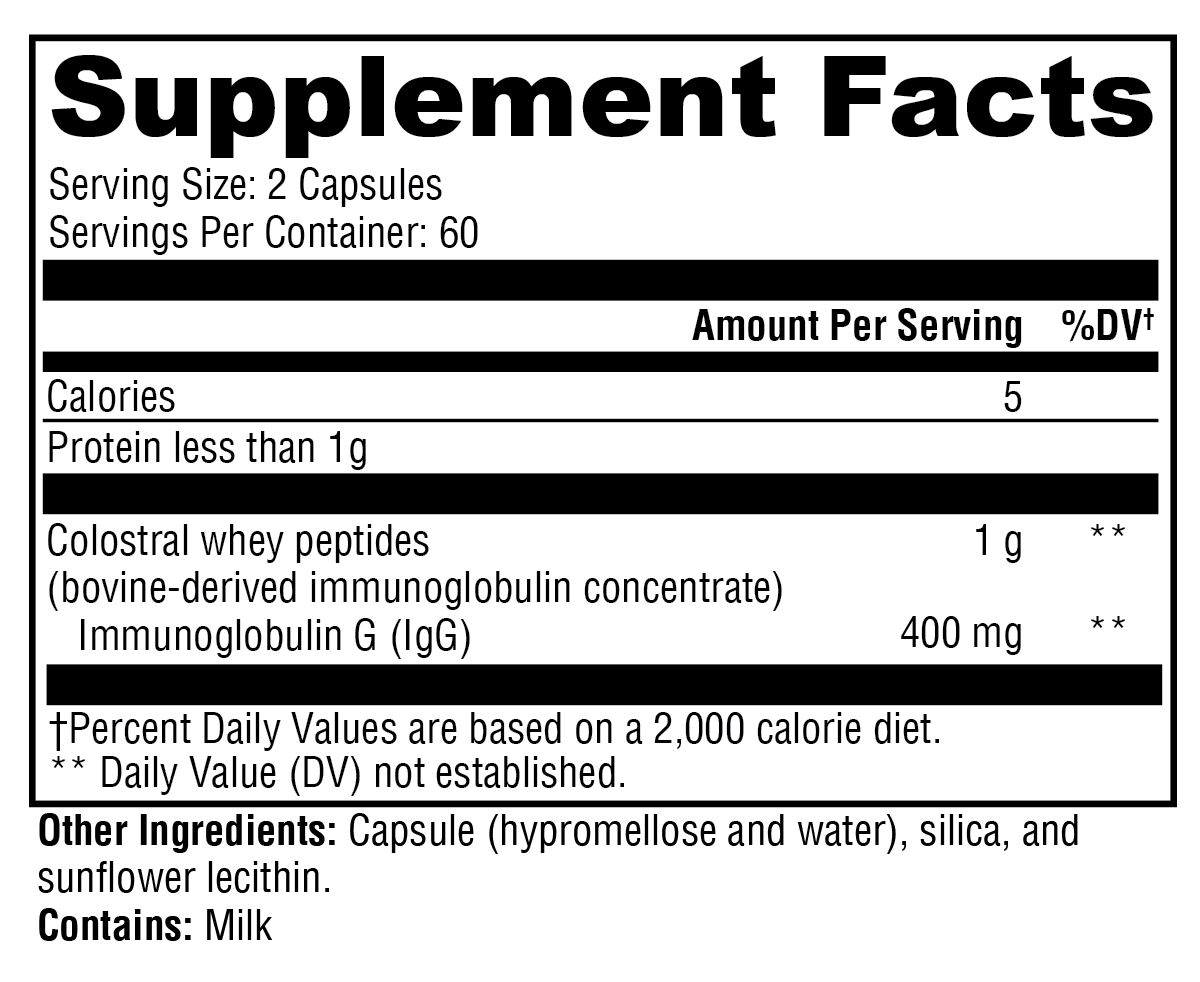 IgG 2000 CWP™ 120 Capsules