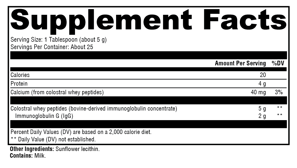IgG 2000 CWP™ 25 Servings