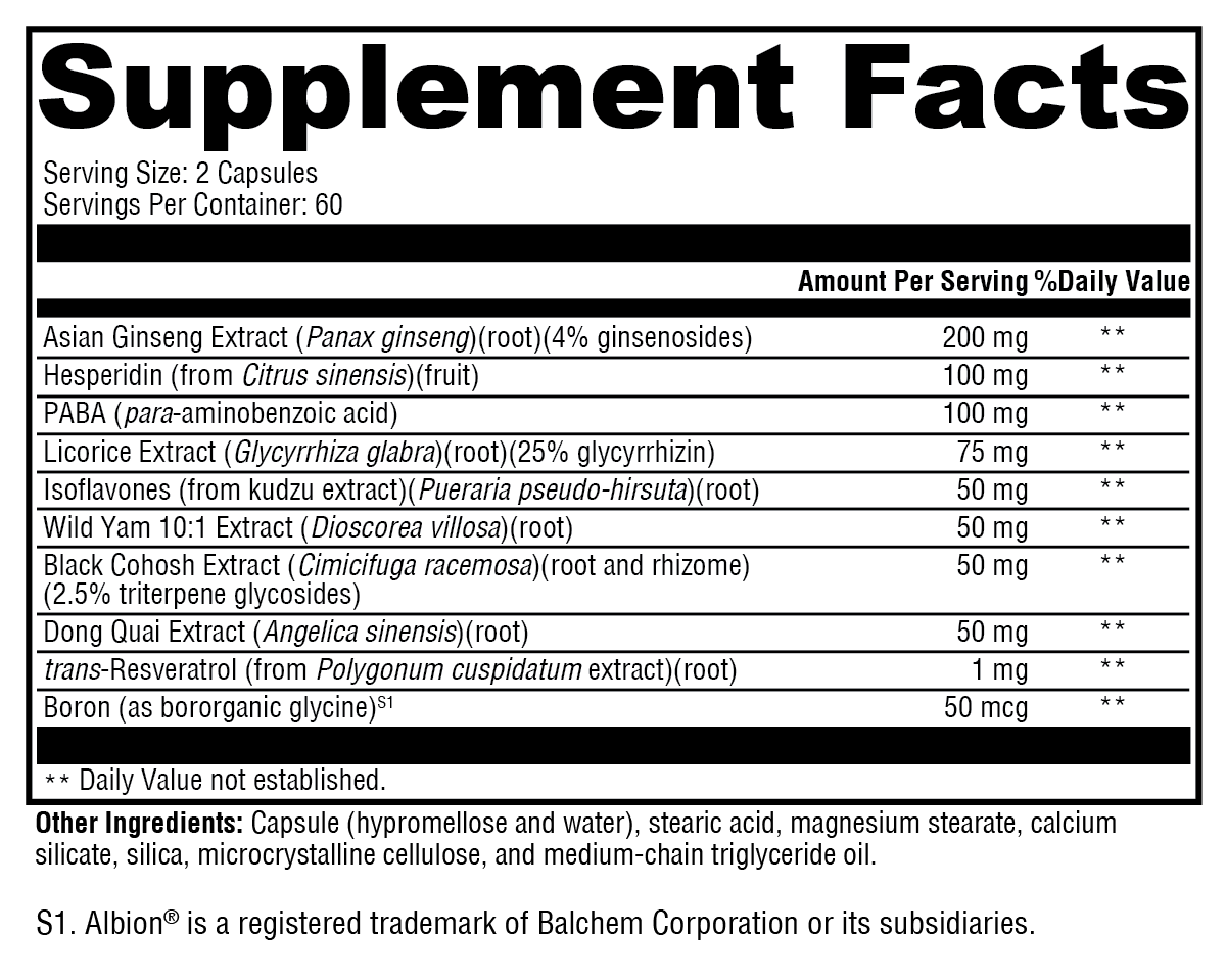 MedCaps Menopause™ 120 Capsules