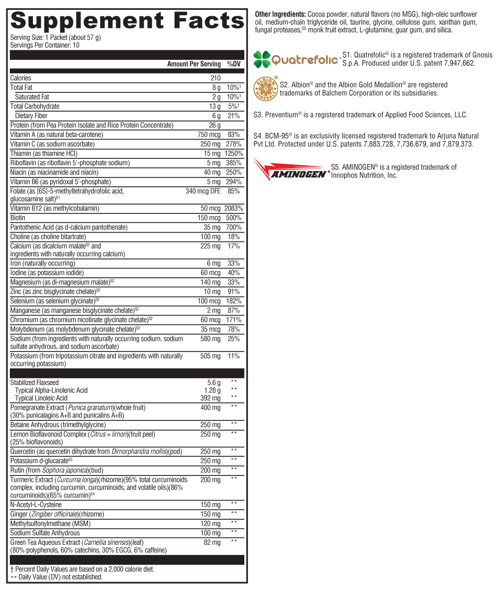 OptiCleanse® GHI Vanilla Delight Sugar- & Stevia-Free 20 Servings