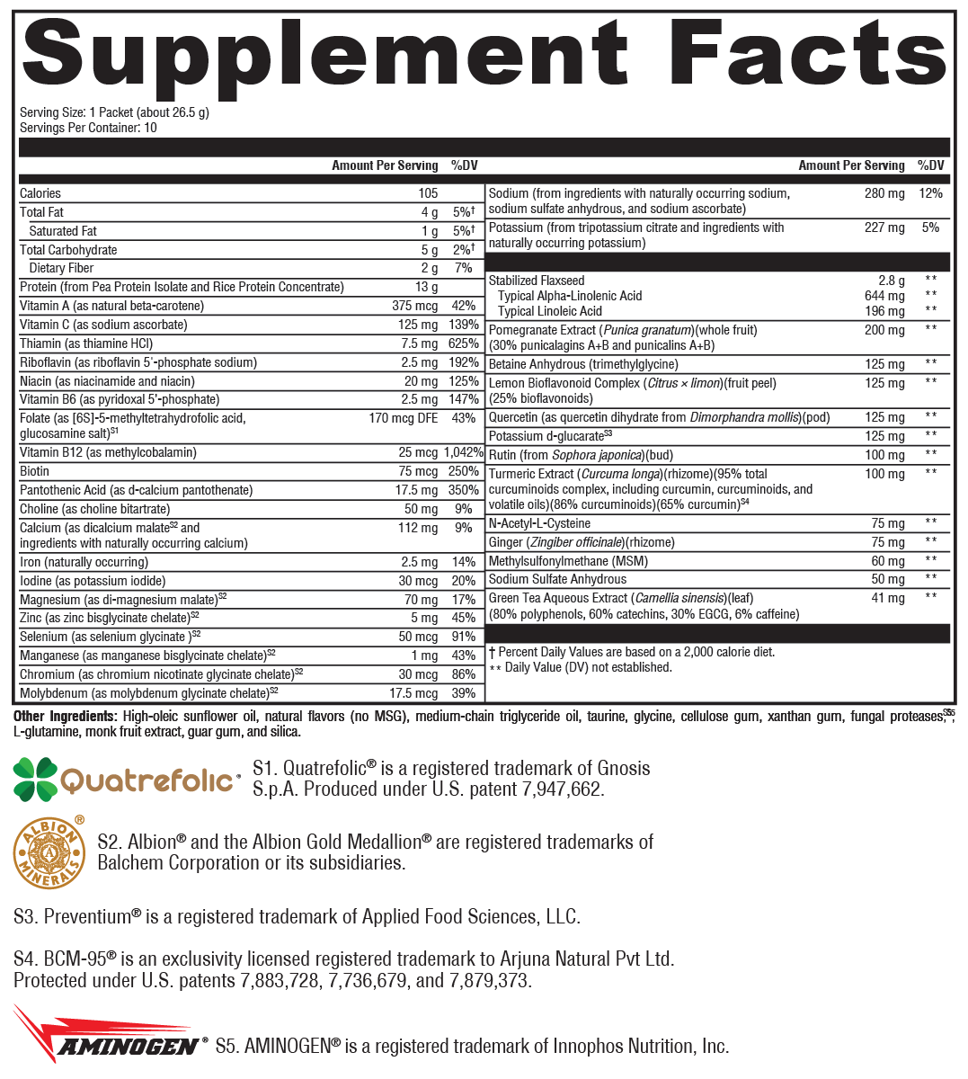 OptiCleanse® GHI Lite Vanilla Delight Sugar- & Stevia-Free 10 Servings