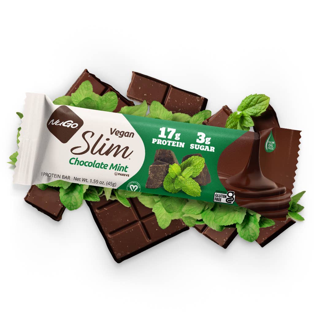 NuGo Slim Chocolate Mint Protein Bar