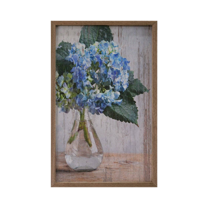 Blue Hydrangeas Vertical