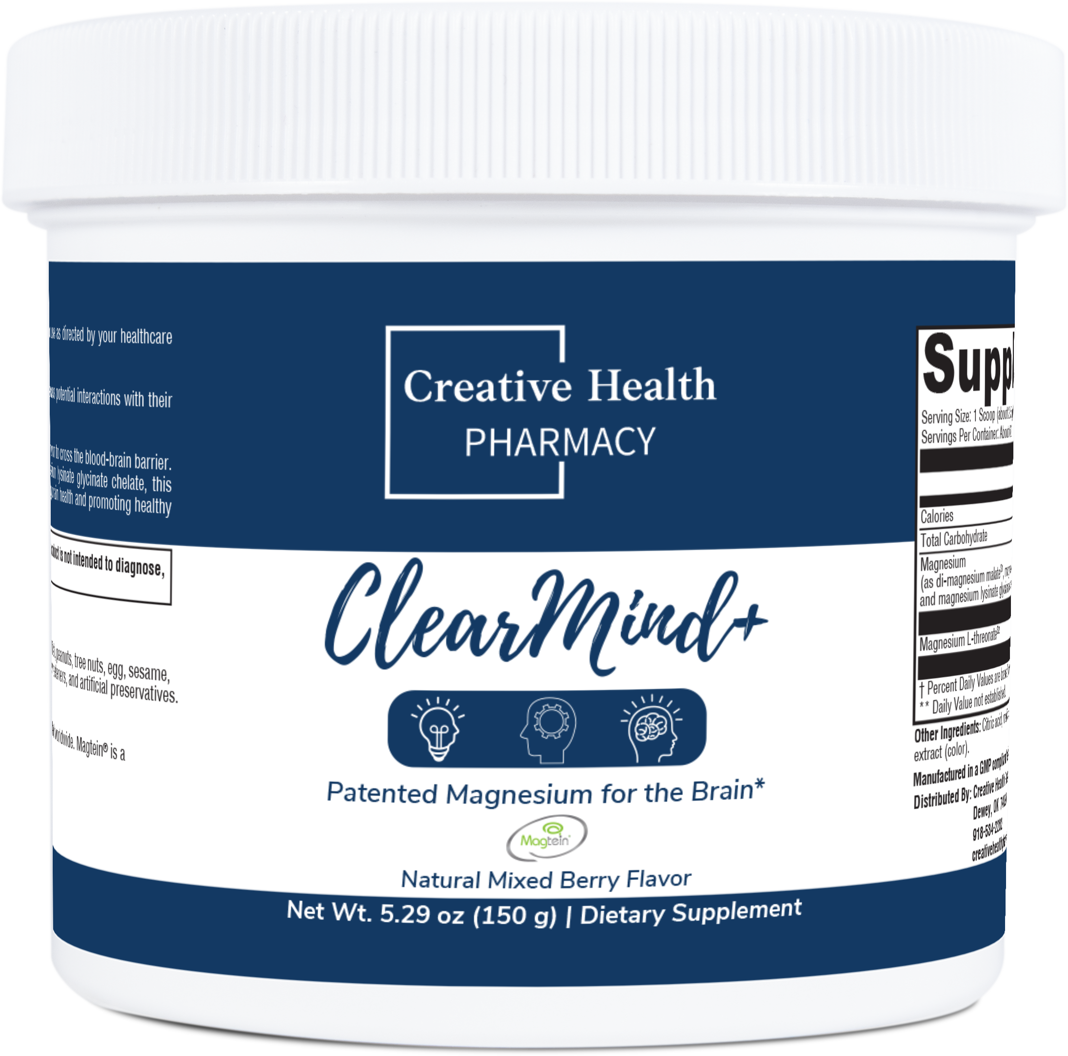 ClearMind + (Mixed Berry) 60sv
